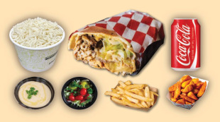 Shawarma Sandwich Combo